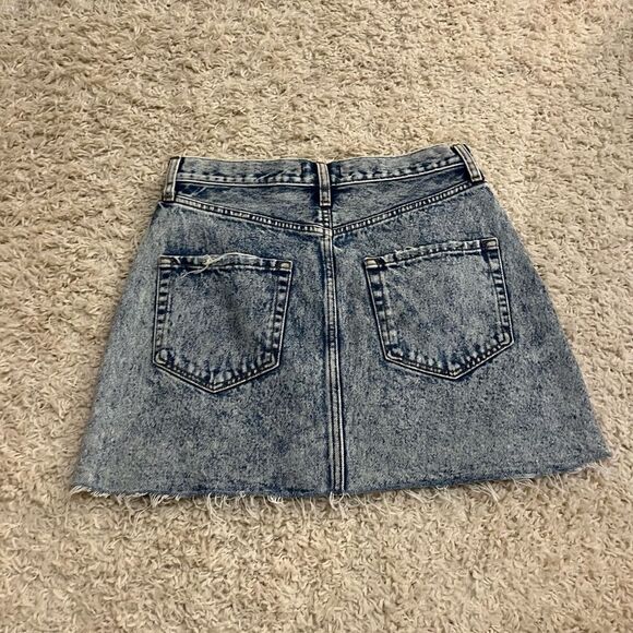 Abercrombie denim jean skirt size 4 - Picture 3 of 3